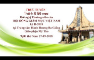 Trực tuyến: Thánh lễ Bế mạc Hội nghị thường niên kỳ II của HĐGMVN (2018)